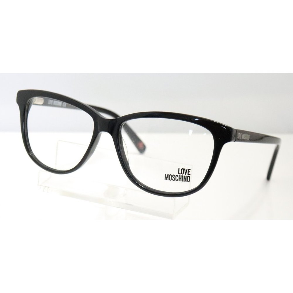 New Women's Love Moschino Black Eyeglasses